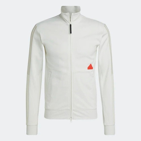 Adidas White Jacket 3 Stripes Collection 2022 - Picture 3 of 5